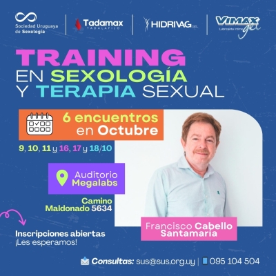 Después de 10 años vuelve a Uruguay: Dr. Francisco Cabello con el Training en Sexología Clínica
